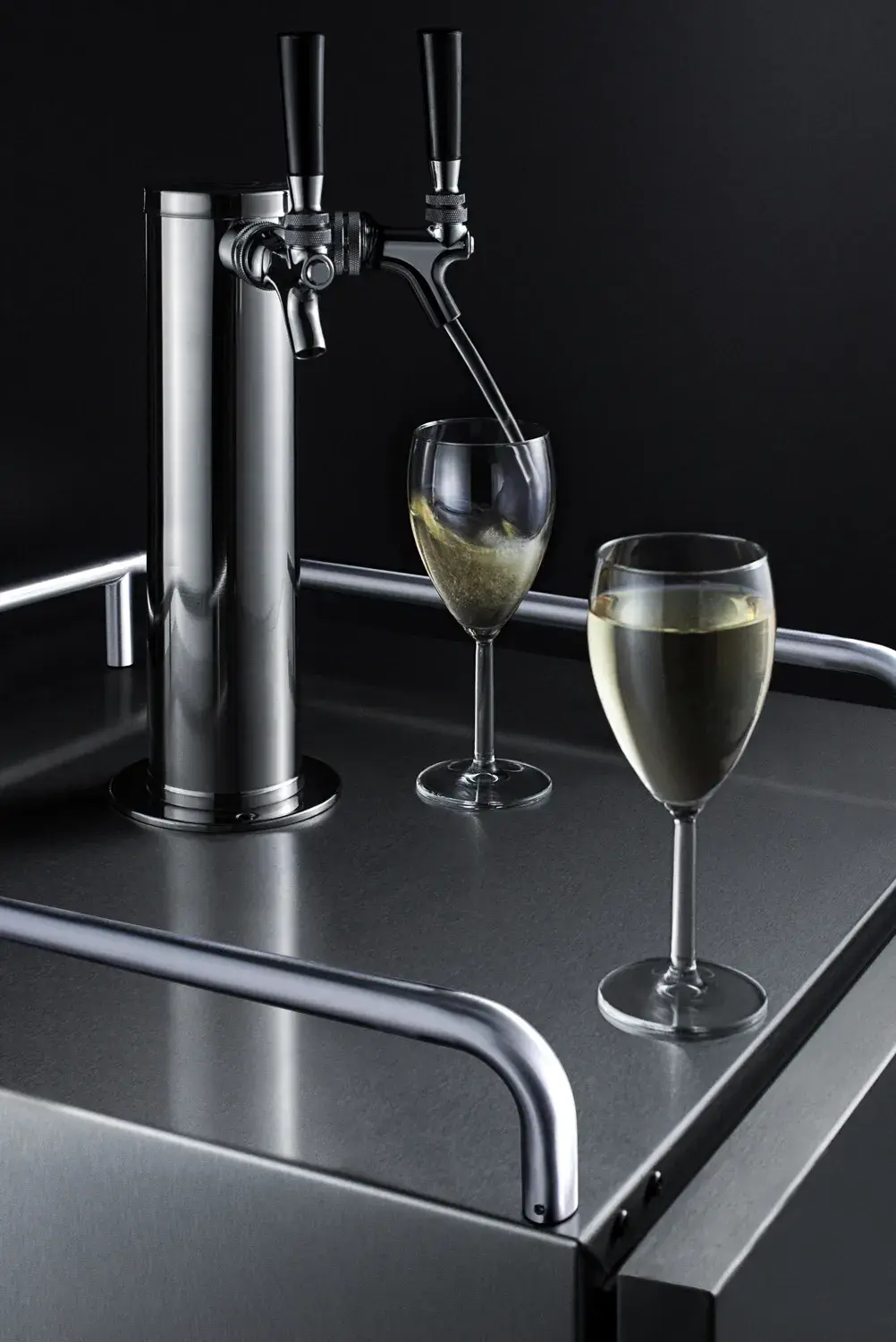 Summit SBC682WKDTWIN 24" Wide Built-In Wine Kegerator