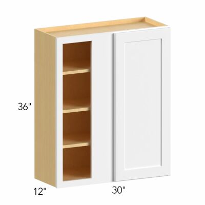 Allure® Galaxy Indigo 30"W x 36"H x 12"D Blind Corner Cabinet (WBC3036)