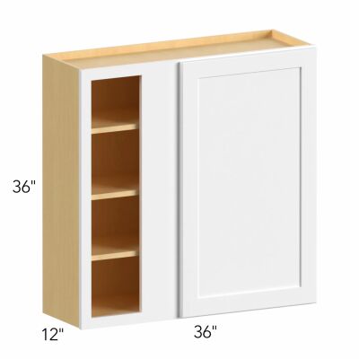 Allure® Galaxy Frost 36"W x 36"H x 12"D Blind Corner Cabinet (WBC3636)
