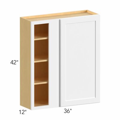 Allure® Galaxy Linen 36"W x 42"H x 12"D Blind Corner Cabinet (WBC3642)