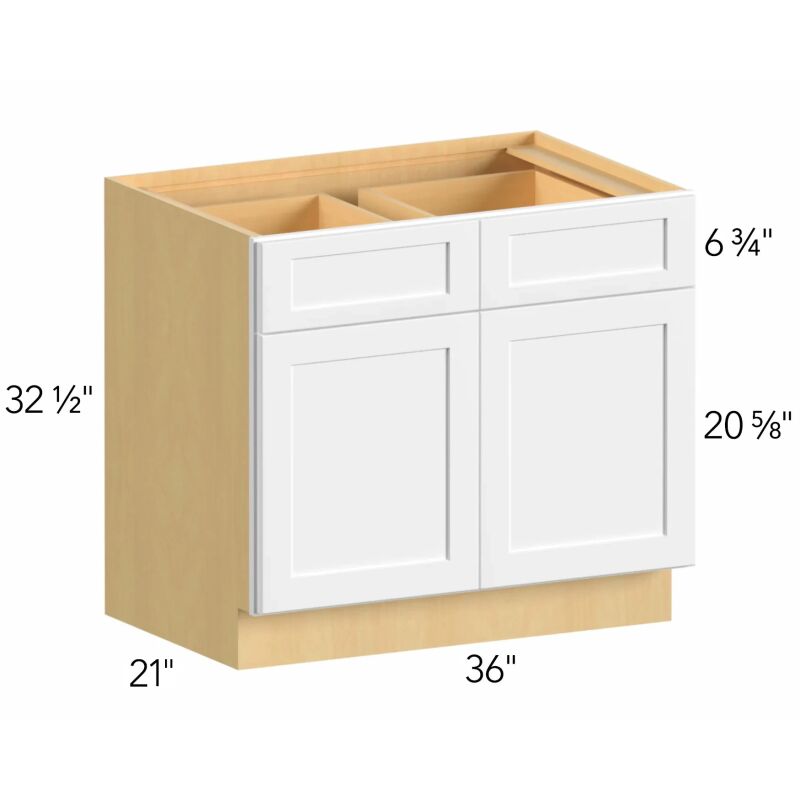 Classic Versailles Ale 36"W x 32.5"H x 21"D Vanity Cabinet (V36-HA)