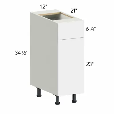 Classic Versailles Ale 12"W x 34.5"H x 21"D Vanity Cabinet (VB12)