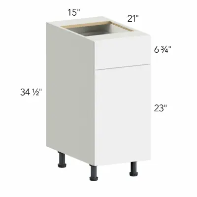 Classic Versailles Ale 15"W x 34.5"H x 21"D Vanity Cabinet (VB15)
