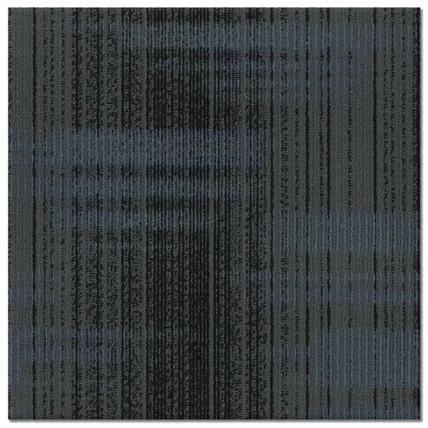 Bandwidth Commodore Blue Carpet Tile