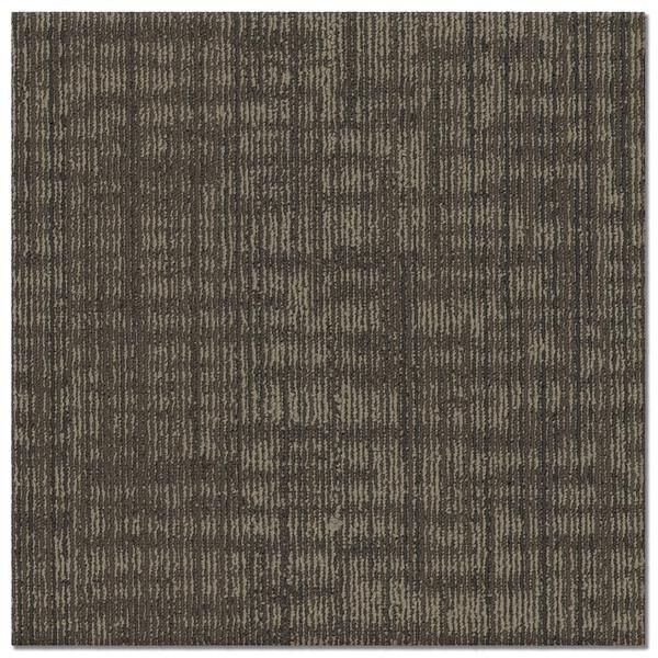 Invincible II Brown Carpet Tile