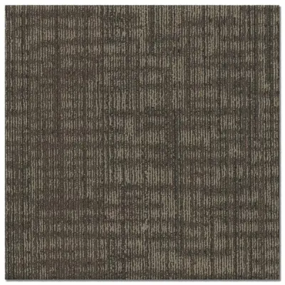 Invincible II Brown Carpet Tile