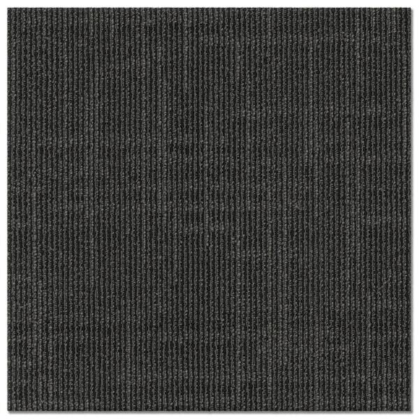 Foundation Graphite Carpet Tile