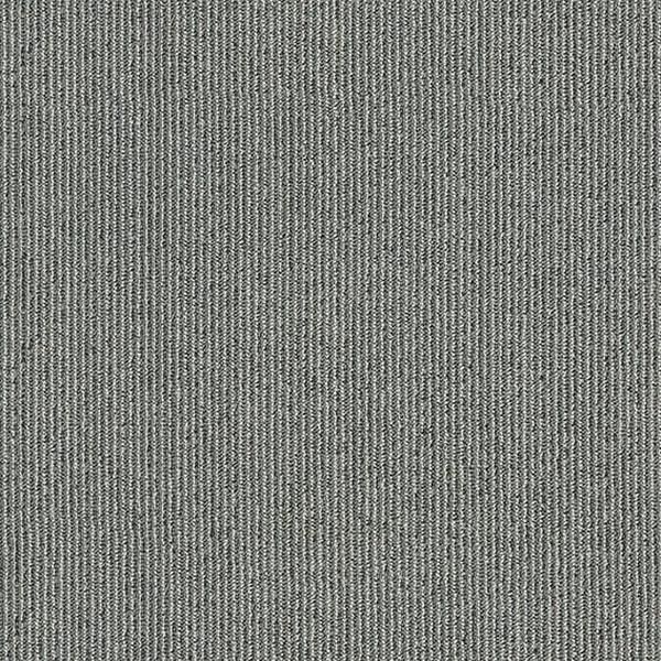 Pinstripe Silver Coin Carpet Tile