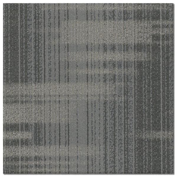 Bandwidth Silver Lining Carpet Tile