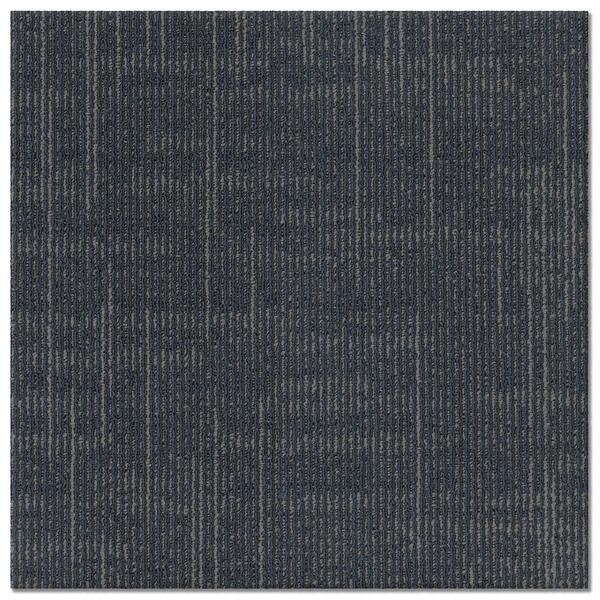Foundation Steel Blue Carpet Tile