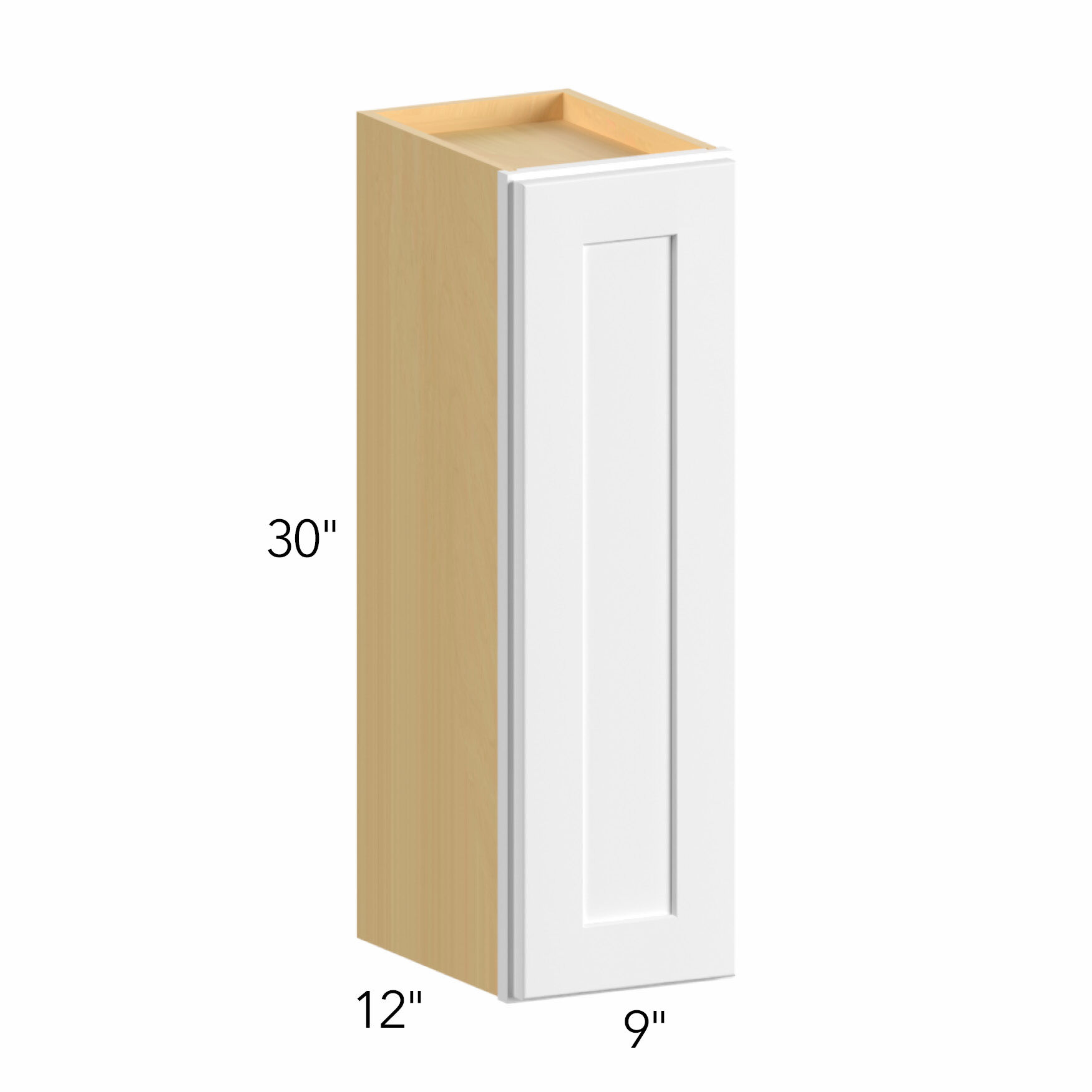 Allure® Galaxy Dove 9"W x 30"H x 12"D Wall Cabinet (W0930)